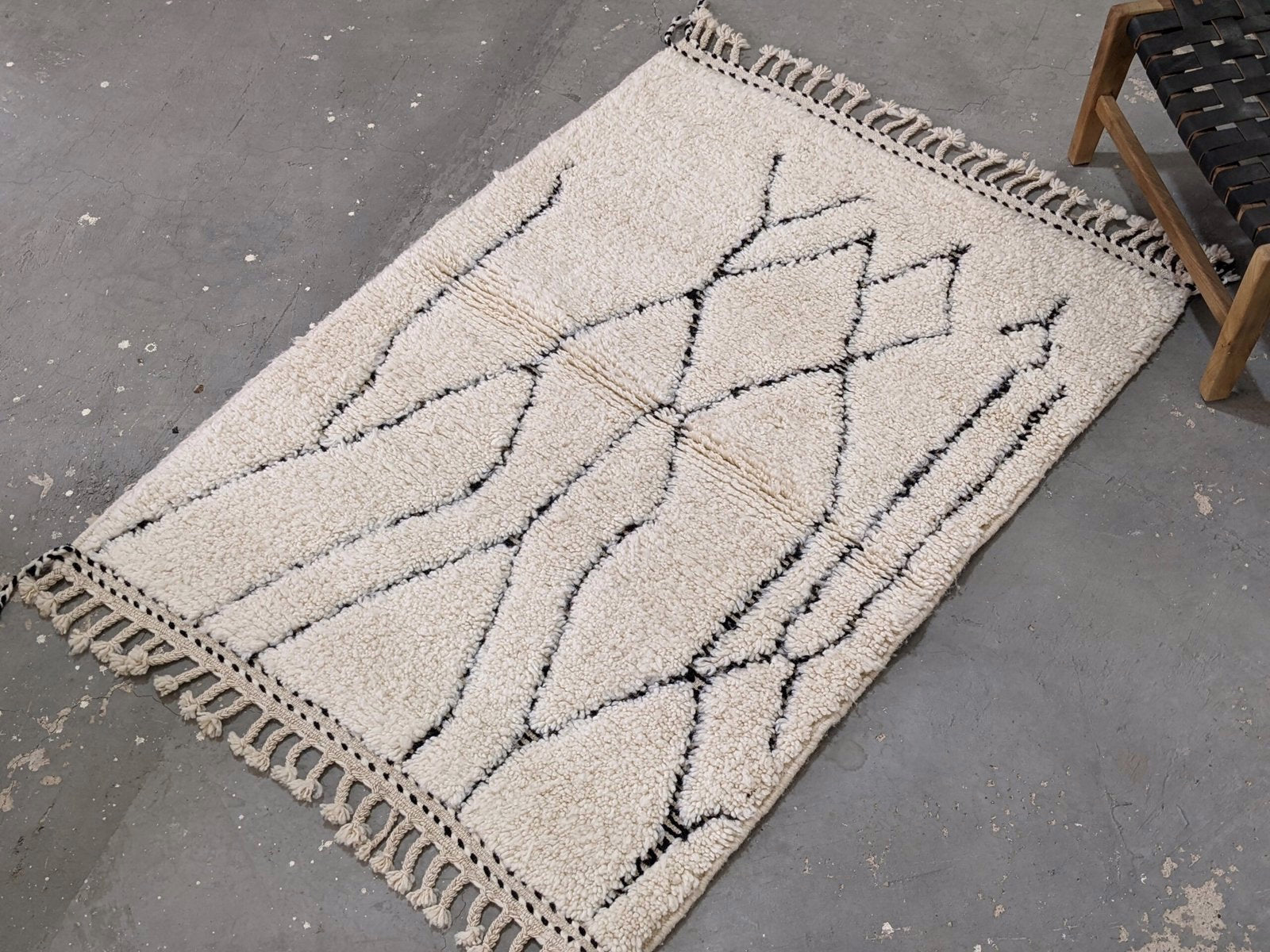 Petit Beni Ouarain Handwoven Piece