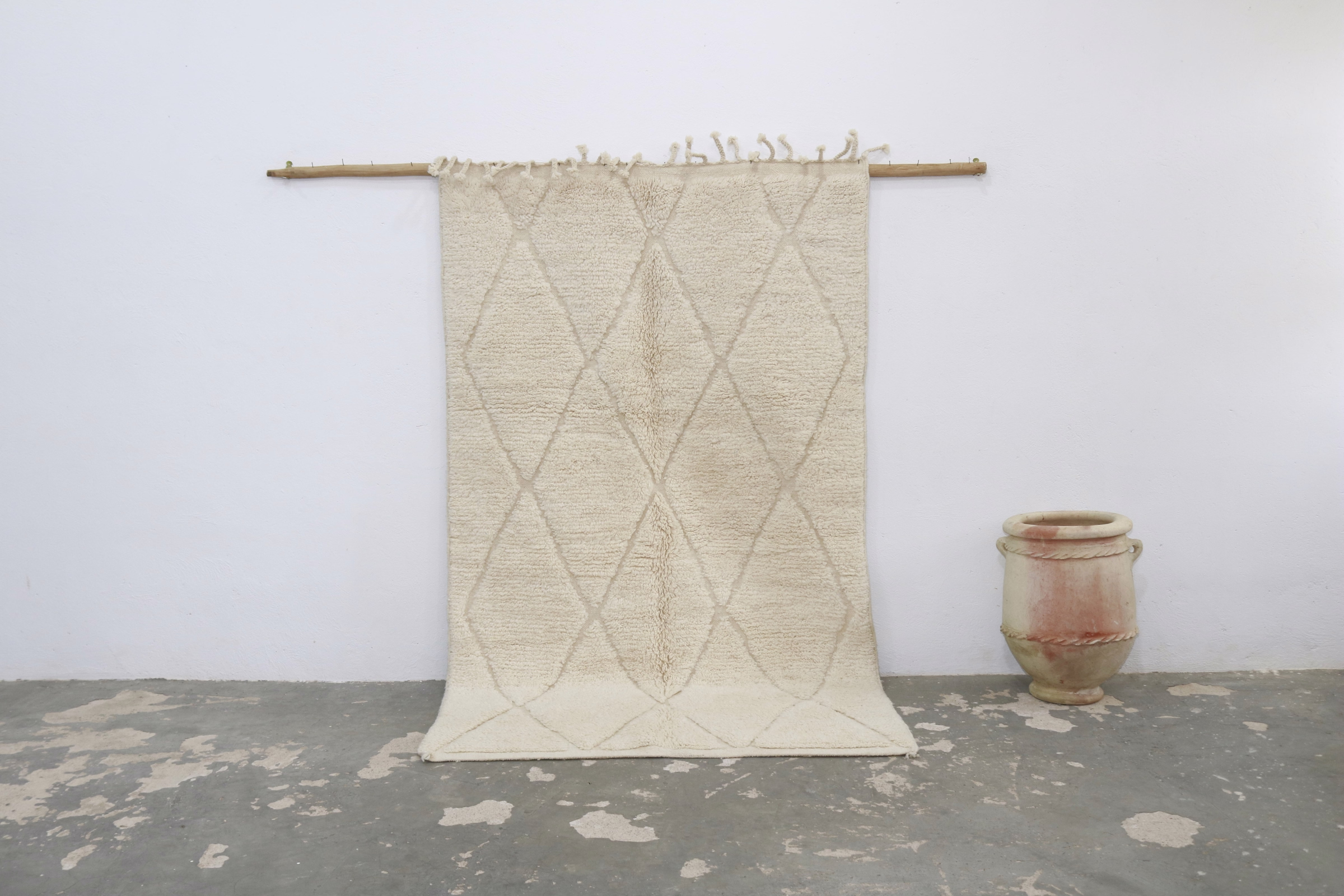 Beni Ouarain "Cream Lattice"
